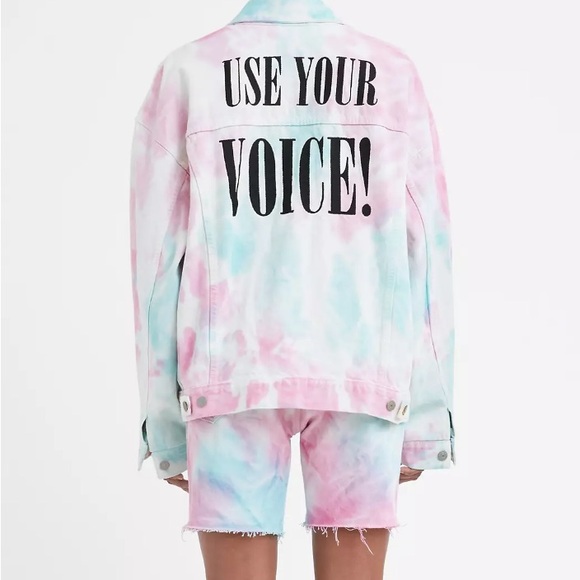 501 Levi’s Tie Dye Shorts - Picture 4 of 8